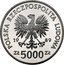Poland 5000 Zlotych Wladyslaw II Jagiello 1989 MW Proof Y# 198 POLSKA RZECZPOSPOLITA LUDOWA 19 89 MW ZŁ 5000 ZŁ coin obverse