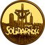 Poland 50000 Zlotych Solidarity 1990 Proof Y# 220 SOLIDARNOŚĆ 1980 1990 coin reverse