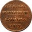 Poland 6 Groszy Siege of Zamosc 1813 KM# 1 PIENIADZ W OBLEZENIU ZAMOSCIA 1813 coin obverse