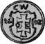 Poland Denare Fraustadt Coin 160Z KM# 5 CW 16 02 coin reverse