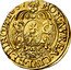 Poland Ducat Karol X Gustaw Swedish Occupation 1657 NH KM# 71 MON AVREA CIVI ELBINGE 1657 coin reverse