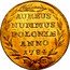 Poland Ducat Stanislaus Augustus 1784 EB KM# 201 AUREUS NUMMUS POLONIAE ANNO 1785 E B coin reverse
