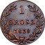 Poland Grosz Nicholas I 1839 C# 106 1 GROSZ 1836 coin reverse