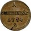 Poland Schilling Maria Theresia 1774 C# 1 1 SCHILLING 1774 S coin reverse