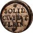 Poland Solidus (Szelag, Schilling) Johann Casimir 1666 KM# 86 SOLID CIVITAT ELBIN coin reverse