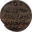 Poland Solidus (Szelag, Schilling) Thorn City 1666 KM# 46 SOLID CIVITATIS THORVN coin reverse