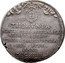 Poland Thaler Thorn City 1629 KM# 9 THORVNIA HOSTILITER OPPVGNATA ET DEI O AVXILIO FORTR A CIVIB DEFENSA XVI FEBR ANNO MDC XXIX coin obverse