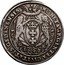Poland Thaler Johann Casimir 1649 GR KM# 40 MONETA ARGENTEA CIVITATIS GEDANENSIS 1649 G R coin reverse