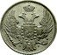 Poland Zloty-15 Kopeks Nikolas I 1836 НГ C# 129 M W coin obverse