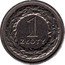 Poland Zloty Circulation Coin. Wreath 2010 MW Y# 282 1 ZŁOTY coin reverse