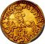 Poland 1/2 Ducat (Johann Casimir) 1665 MON AVR MAG DVC LIT K R coin reverse