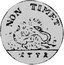 Poland 1/2 Gulden (Pattern Coin) KM# Pn90 NON TIMET 1771 coin reverse