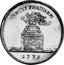 Poland 1/2 Thaler (Stanislaus Augustus Pattern Coin) KM# Pn103 VINCIT FRAUDEM 1771 coin reverse