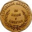 Argentina 1 Centavo (Pattern) .REPUBLICA ARGENTINA. EN UNION Y LIBERTAD coin obverse