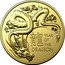 Australia 1 Dollar In the name of Elizabeth II. 6th Portrait. Year of the Dragon 2024  BU in Dual Coincard BS YEAR OF THE DRAGON 龙 coin reverse