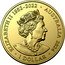 Australia 1 Dollar In the name of Elizabeth II. Year of the Dragon. Lunar Circle 2024  BU in Dual Coincard ELIZABETH II 1952-2022 AUSTRALIA 2024 1 DOLLAR JC coin obverse