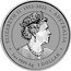 Australia 1 Dollar (Year of the Dragon. Mallow Dragon) JC ELIZABETH II 1952 - 2022 AUSTRALIA 1 OZ 9999 AG 1 DOLLAR coin obverse