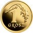 Poland 1 Grosz One Hundred Years of the Zloty 2019 MW Proof; all in proof set 1 GROSZ coin reverse