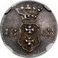 Poland 1 Schilling (Marshal Lefebvre French Occupation. Trial Strike) 1808 coin obverse
