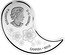 Canada 10 Dollars Yin and Yang. Dragon 2018 Proof ELIZABETH II D. G. REGINA CANADA 2018 coin obverse