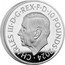 UK 10 Pounds George Michael 2024 Proof CHARLES III D G REX F D 10 POUNDS 2024 MJ coin obverse