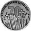 Poland 10 Zlotych 70th Anniversary of the Massacre of Katyn 2010 MW Antique Y# 722 70. ROCZNICA ZBRODNI KATYŃSKIEJ coin reverse