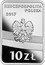 Poland 10 Zlotych 100th Anniversary of Regaining Independence by Poland. Roman Dmowski 2017 MW Proof Y# 988 RZECZPOSPOLITA POLSKA 2017 MW 10 ZŁ coin obverse