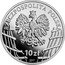 Poland 10 Zlotych The Enduring Soldiers 2017 MW Proof Y# 978 RZECZPOSPOLITA POLSKA MW 10 ZŁ 2017 coin obverse