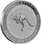 Australia 100 Dollars (Australian Kangaroo) AUSTRALIAN KANGAROO P125 2024 1 OZ 9995 PLATINUM. coin reverse
