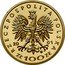 Poland 100 Zlotych Boleslaw III Krzywousty 2001 MW Proof Y# 417 RZECZPOSPOLITA POLSKA 2001 MW ZŁ 100 ZŁ coin obverse