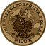 Poland 100 Zlotych World Football Cup Korea Japan 2002 MW Proof Y# 436 RZECZPOSPOLITA POLSKA 2002 MW ZŁ 100 ZŁ coin obverse