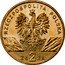 Poland 2 Zlote Swallowtail Butterfly 2001 MW Y# 414 RZECZPOSPOLITA POLSKA MW 2001 ZŁ 2 ZŁ coin obverse
