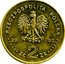 Poland 2 Zlote 750th Anniversary of the Granting Municipal Rights to Poznan 2003 MW Y# 447 RZECZPOSPOLITA POLSKA MW 2003 ZŁ 2 ZŁ coin obverse