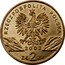 Poland 2 Zlote European Eel 2003 MW Y# 445 RZECZPOSPOLITA POLSKA MW 2003 ZŁ 2 ZŁ coin obverse