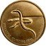 Poland 2 Zlote European Eel 2003 MW Y# 445 WĘGORZ EUROPEJSKI ANGUILLA ANGUILLA coin reverse