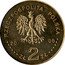 Poland 2 Zlote 350th Anniversary Defence of Jasna Gora in Czestochowa 2005 MW Y# 524 RZECZPOSPOLITA POLSKA 20 05 ZŁ 2 ZŁ MW coin obverse