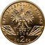 Poland 2 Zlote Alpine Marmots 2006 MW Y# 534 RZECZPOSPOLITA POLSKA MW 2006 ZŁ 2 ZŁ coin obverse
