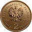 Poland 2 Zlote 750th Anniversary of Granting Municipal Rights to Krakow 2007 MW Y# 594 RZECZPOSPOLITA POLSKA MW 2007 ZŁ 2 ZŁ coin obverse