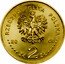 Poland 2 Zlote 400th Anniversary of Polish Settlement in North America 2008 MW Y# 659 RZECZPOSPOLITA POLSKA MW 2008 ZŁ 2 ZŁ coin obverse