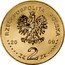Poland 2 Zlote 65th Anniversary of the Liquidation of the Lodz Ghetto 2009 MW Y# 692 RZECZPOSPOLITA POLSKA 2009 MW ZŁ 2 ZŁ coin obverse