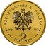 Poland 2 Zlote General Elections of 4 June 1989 2009 MW Y# 680 RZECZPOSPOLITA POLSKA MW 2009 ZŁ 2 ZŁ coin obverse