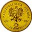 Poland 2 Zlote Krzystof Komeda 2010 MW Y# 727 RZECZPOSPOLITA POLSKA 20 10 MW ZŁ 2 ZŁ coin obverse