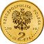 Poland 2 Zlote Polish August of 1980 2010 MW Y# 737 RZECZPOSPOLITA POLSKA 2010 MW ZŁ 2 ZŁ coin obverse