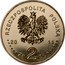 Poland 2 Zlote 100th Anniversary of the Birth of Czeslaw Milosz 2011 MW Y# 785 RZECZPOSPOLITA POLSKA 2011 MW ZŁ 2 ZŁ coin obverse