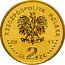 Poland 2 Zlote Beatification of Pope John Paul II 2011 MW Y# 772 RZECZPOSPOLITA POLSKA 20 11 MW ZŁ 2 ZŁ coin obverse