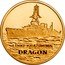 Poland 2 Zlote Polish Ships. Light Cruiser Dragon 2012 MW Y# 841 LEKKI KRĄŻOWNIK “DRAGON” coin reverse