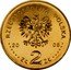 Poland 2 Zlote 450th Anniversary of the Polish Post 2008 MW Y# 656 RZECZPOSPOLITA POLSKA 20 08 MW ZŁ 2 ZŁ coin obverse
