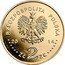 Poland 2 Zlote Canonization of John Paul II 2014 MW Y# 919 RZECZPOSPOLITA POLSKA 20 14 MW ZŁ 2 ZŁ coin obverse