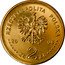 Poland 2 Zlote Jezdziec Piastowski 2006 MW Y# 576 RZECZPOSPOLITA POLSKA 20 06 MW ZŁ 2 ZŁ coin obverse