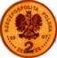 Poland 2 Zlote Konrad Korzeniowski 2007 MW Y# 591 RZECZPOSPOLITA POLSKA 20 07 MW ZŁ 2 ZŁ coin obverse